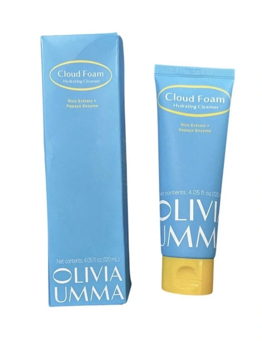 Oliviaumma Cloud Foam Hydrating Cleanser Full-sized New In Box Sealed